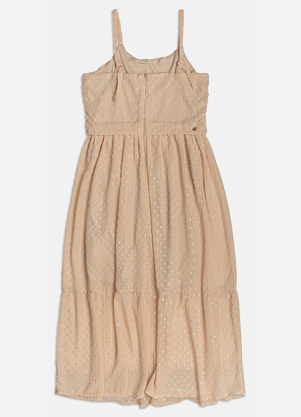 I Am - Vestido de Chiffon Nude 2