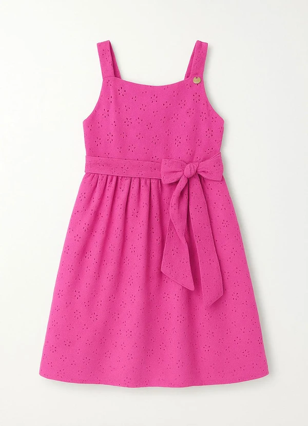 Bimbi - Vestido de Laise Vermelho Vermelho 4