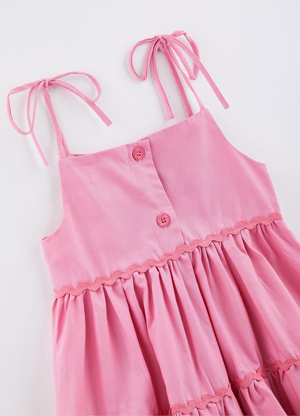 Fábula - Vestido de Menina Marias Rosa 3