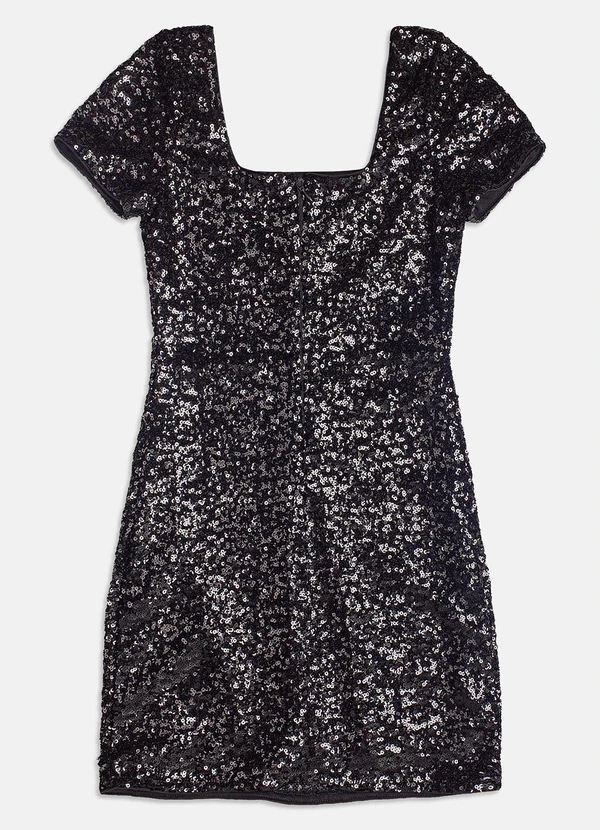 I Am - Vestido de Paetê Preto 6