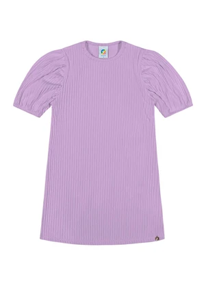 Outlet - Vestido Delicado Menina Roxo - OUTLET