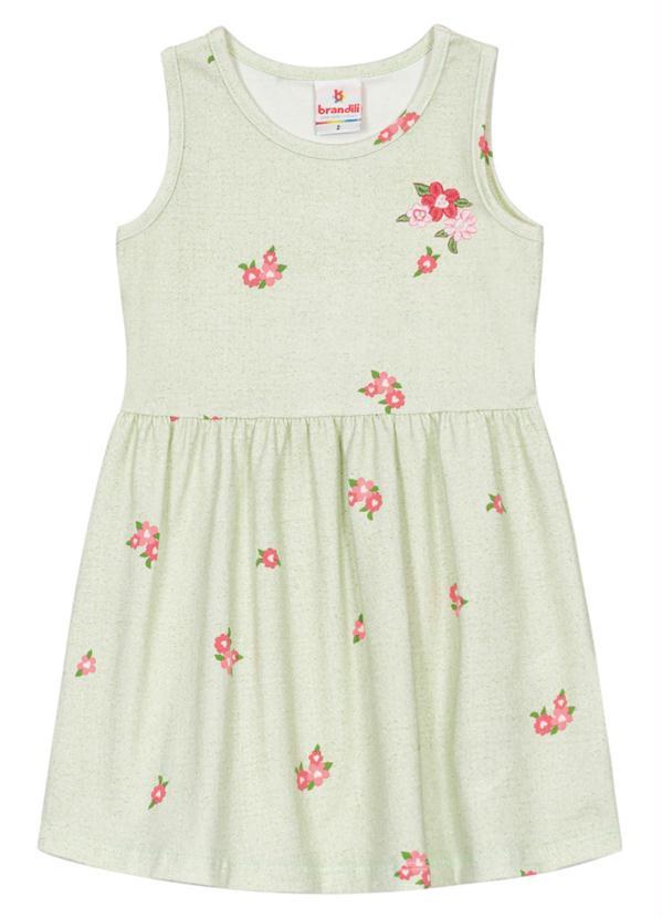 Brandili - Vestido e Bolero Infantil Menina Verde 4
