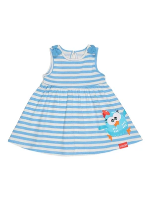Galinha Pintadinha - Vestido e Calcinha em Meia MalhaAzul - GALINHA PINTADINHA