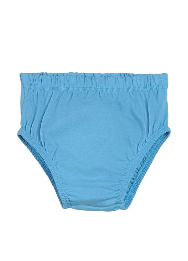 Galinha Pintadinha - Vestido e Calcinha em Meia MalhaAzul 4