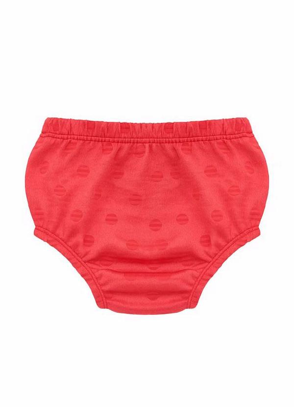 Milli e Nina - Vestido e Tapa Fraldas Alfaiat. Textur. Poá Rosa 3