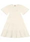 Milli e Nina - Vestido em Cotton Linho Bege - variação: Bege
