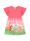 Marlan - Vestido em Cotton Maquinetado Laranja - variação: Laranja