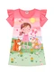Marlan - Vestido em Cotton Penteado Laranja - variação: Laranja