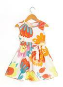 Vestido em Malha Estampada Floral 