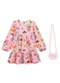 Marlan - Vestido em Malha Newtech com Bolsa Rosa - variação: Rosa