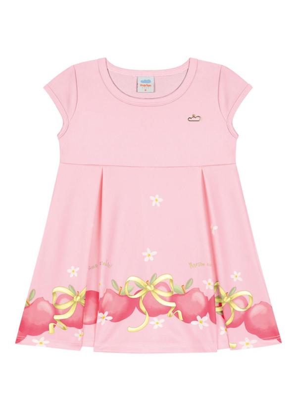 Marlan - Vestido em Malha Newtech Rosa 2