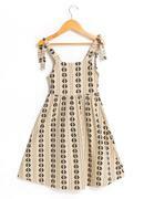 Vestido em Meia Bege 