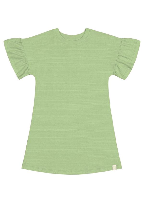 Quimby - Vestido em Meia Malha Flamê Verde 2