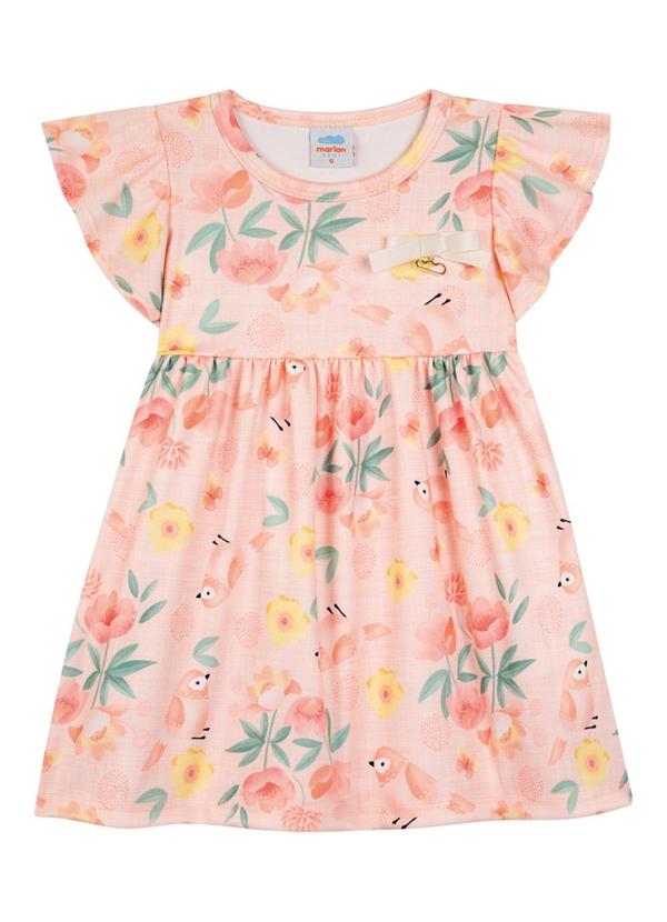 Marlan - Vestido em Newtech Canto dos Pássaros Laranja 2