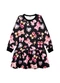 Marlan - Vestido em Newtech Felpado Glam Pop Rosa - variação: Preto