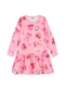 Marlan - Vestido em Newtech Felpado Glam Pop Rosa - variação: Rosa