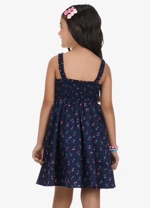 Rovi Kids - Vestido em Popeline Azul - ROVI KIDS