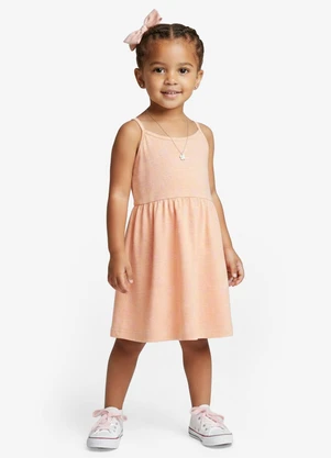 Rovitex - Vestido Estampado de Alcinha Biju Kids Rosa - ROVITEX