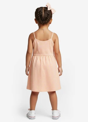 Rovitex - Vestido Estampado de Alcinha Biju Kids Rosa - ROVITEX