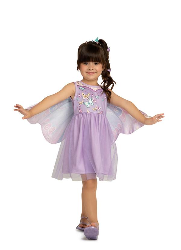 Marlan - Vestido Fada em New Tech Roxo