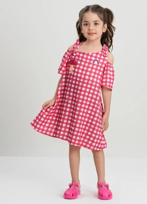 Vestido Fantasia Infantil Três e Já Rosa - TRÊS E JÁ