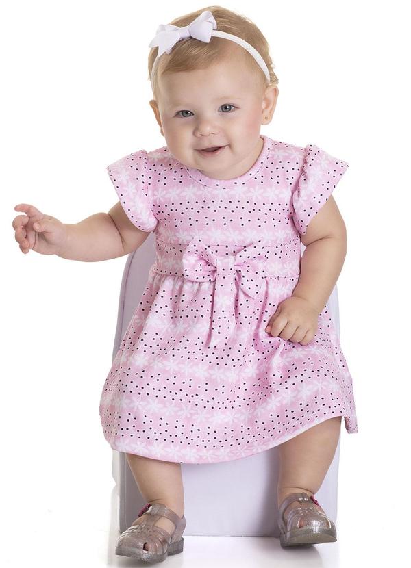 Sempre Kids - Vestido Feminino Alure Sublimado Blush