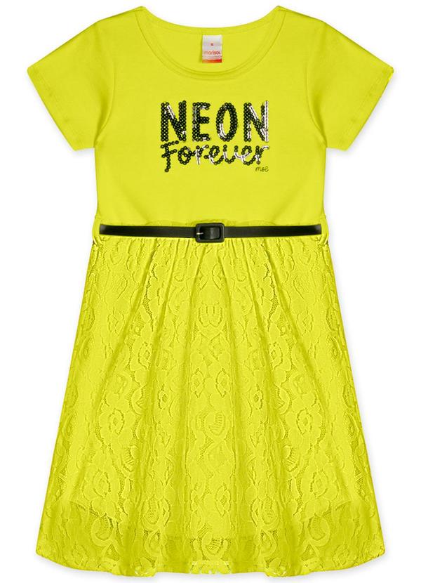 Marisol - Vestido Menina Amarelo