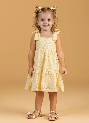 Soft Bonni - Vestido Feminino Amarelo - SOFT BONNI