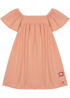 Lilica Ripilica - Vestido Feminino Bege - LILICA RIPILICA