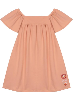 Lilica Ripilica - Vestido Feminino Bege - LILICA RIPILICA