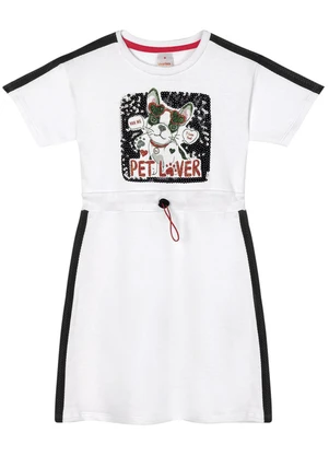 Marisol - Vestido Menina Branco - MARISOL