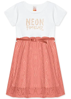 Marisol - Vestido Menina Branco - MARISOL