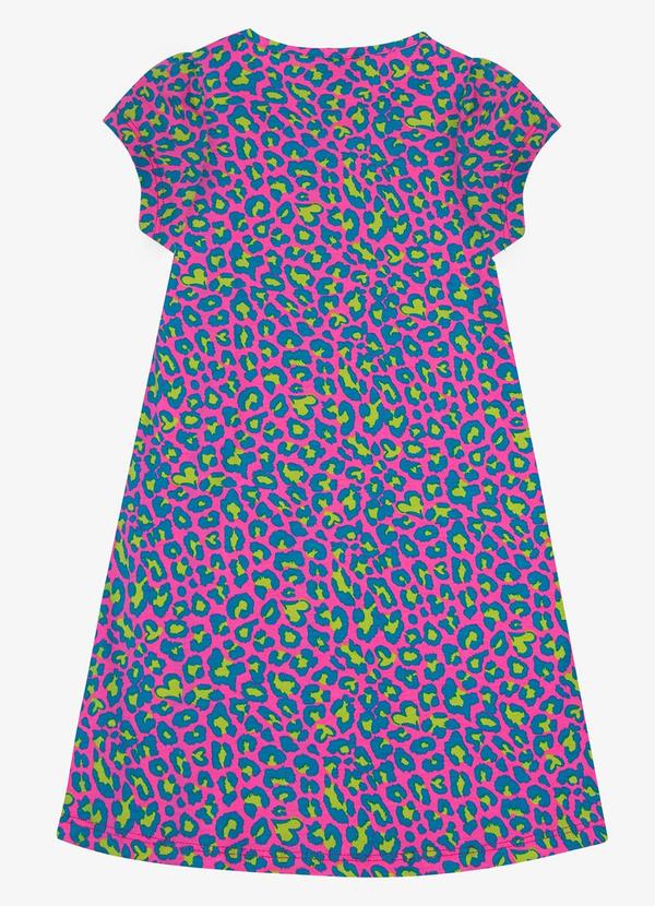 Select - Vestido Feminino Estampado Infantil Azul 2