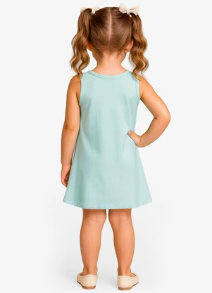 Rovi Kids - Vestido Feminino Infantil Azul - ROVI KIDS