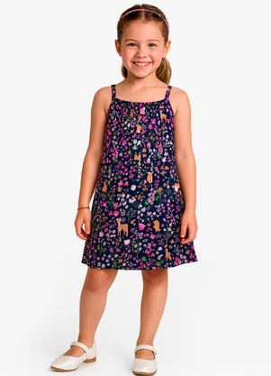 Select - Vestido Feminino Infantil Azul - SELECT