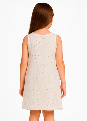 Select - Vestido Feminino Infantil Bege - SELECT