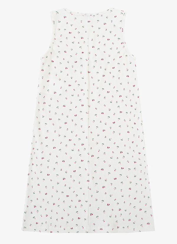 Select - Vestido Feminino Infantil Bege 4