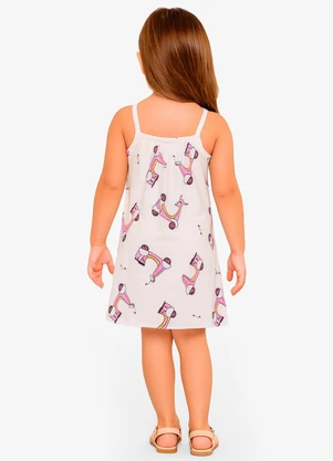 Select - Vestido Feminino Infantil Bege - SELECT