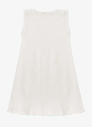Rovi Kids - Vestido Feminino Infantil Bege - ROVI KIDS