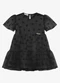 Trick Nick - Vestido Feminino Infantil com Tule Preto - variação: Preto