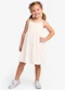 Select - Vestido Feminino Infantil de Alças Bege - variação: Bege