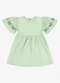 Rovi Kids - Vestido Feminino Infantil Meia Malha Verde - variação: Verde