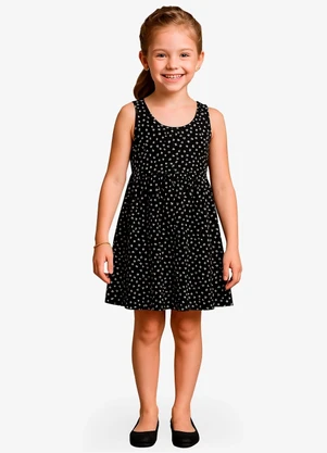 Select - Vestido Feminino Infantil Preto - SELECT