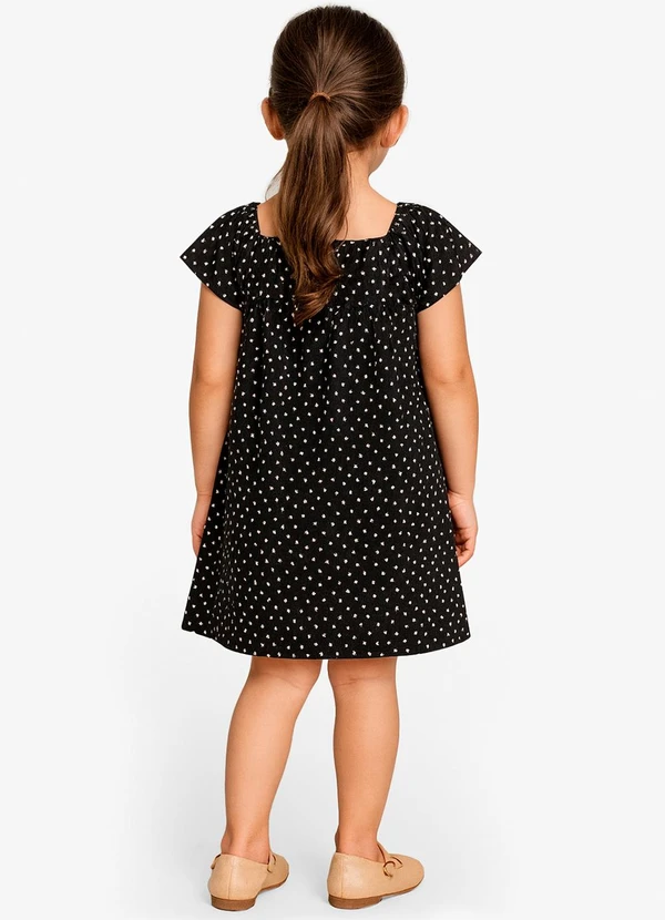 Select - Vestido Feminino Infantil Preto 4
