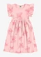 Rovi Kids - Vestido Feminino Infantil Ribana Verde - variação: Rosa