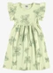 Rovi Kids - Vestido Feminino Infantil Ribana Verde - variação: Verde