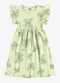 Rovi Kids - Vestido Feminino Infantil Ribana Rosa - variação: Verde