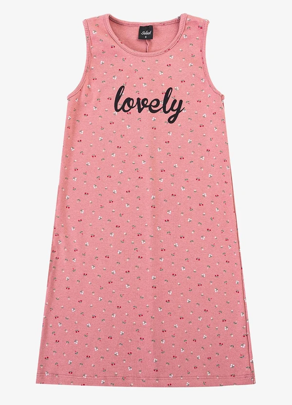 Select - Vestido Feminino Infantil Rosa 3