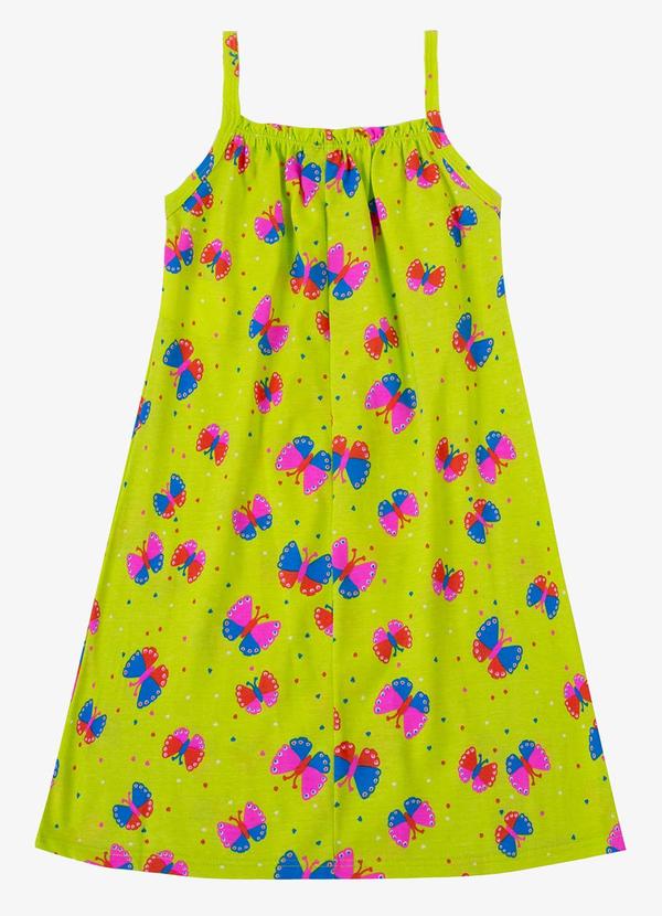 Select - Vestido Feminino Infantil Verde 4