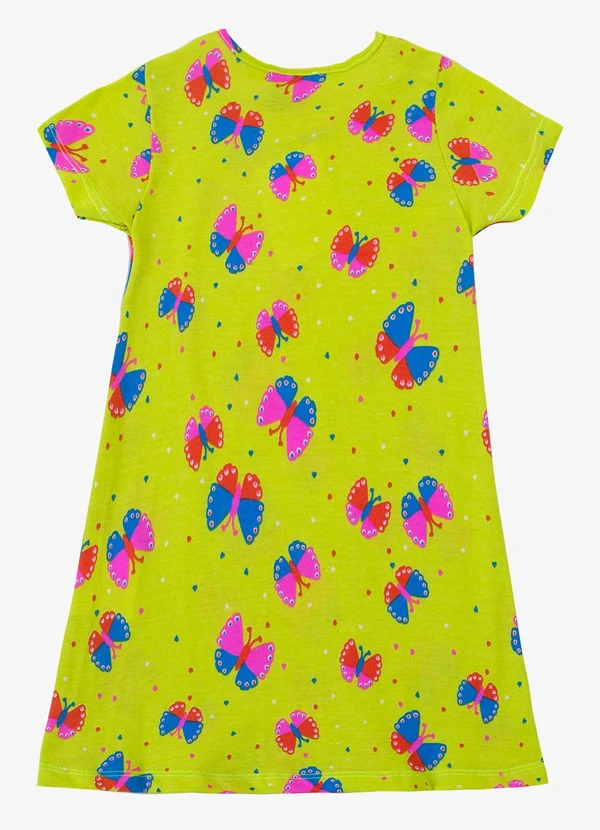 Select - Vestido Feminino Infantil Verde 4